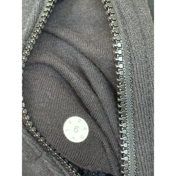 (6) $128 Lululemon Lululemon Fleece Be True Hoodie Black - Picture 6 of 8